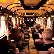 Unutrašnjost Orient Expressa