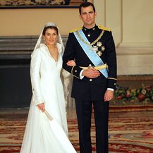 U svibnju 2004. godine Letizia se udala za princa Felipea