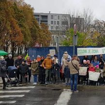 Miran prosvjed stanara Donjeg grada u Ulici kneza LJudevita Posavskog (Foto: Dnevnik.hr) - 2