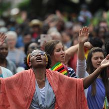 Prosvjed protiv Roberta Mugabea (Foto: AFP)