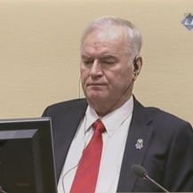 Ratko Mladić na izricanju presude (Screenshot: Reuters)