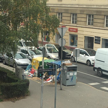 Zagreb zatrpan smećem (Foto: Silvija Antonović/Facebook)