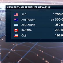 Grafika broja Hrvata izvan Hrvatske (Foto: Dnevnik.hr)
