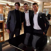 Danijel Subašić, Vedran Ćorluka i Mario Mandžukić (Foto: Instagram)