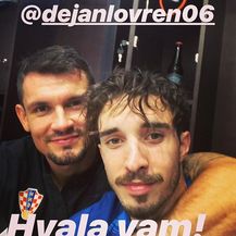 Šime Vrsaljko i Dejan Lovren (Foto:Instagram)