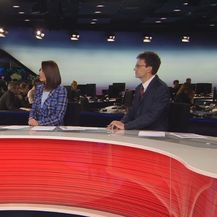 Dekan Verna prof. dr. sc. Vlatko Cvrtila u Dnevniku Nove TV (Foto: Dnevnik.hr) - 1