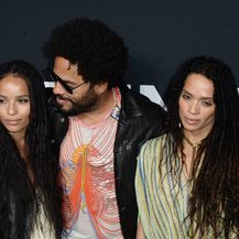 Zoe i Lenny Kravitz, Lisa Bonet (Foto: Getty Images)
