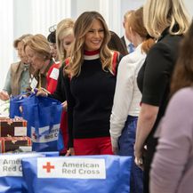 Melania Trump u sjedištu američkog Crvenog križa