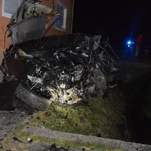 Teška prometna nesreća kod Pleternice (Foto: Policijska uprava brodsko-posavska)