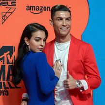 Georgina Rodriguez i Ronaldo (Foto: AFP)