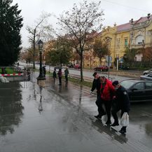 Privođenje osumnjičenog u Osijeku - 1
