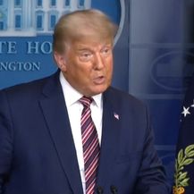 Donald Trump obraća se javnosti
