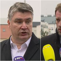 Predsjednik Zoran Milanović i ministar obrane Mario Banožić