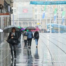 Kiša u Zagrebu