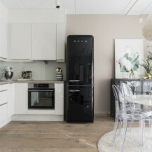 Crna boja u kuhinji izgleda vrlo elegantno i moderno - 13