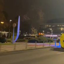 Prevrnuto vozilo hitne pomoći
