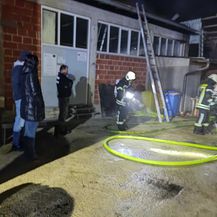 Požar pogona tekstila u Petrinji - 6