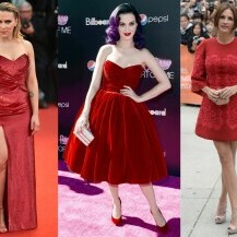 Scarlett Johansson, Katy Perry i Julia Roberts u crvenim haljinama koje ženama škorpionima odlično pristaju