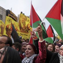 Prosvjed za puštanje zatvorenika iz izraelskih zatvora, a među njima je i Marwan Barghouti
