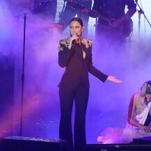 Aleksandra Prijović na koncertu u Nišu