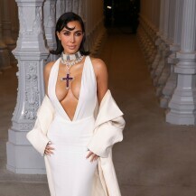 Kim Kardashian na LACMA Art+Film gala večeri