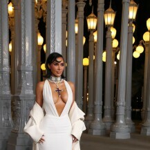 Kim Kardashian na LACMA Art+Film gala večeri