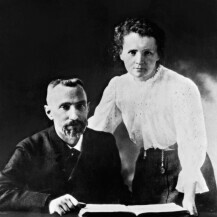 Marie Curie i suprug Pierre Curie