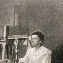 Marie Curie u laboratoriju