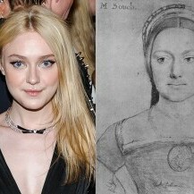 Dakota Fanning i crtež Mary Zouch