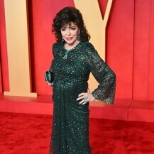 Joan Collins na Vanity Fair partyju nakon Oscara 2024. godine