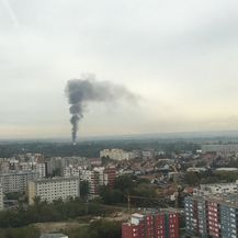 Požar se vidio iz zapadnog dijela grada (Foto: čitatelj)