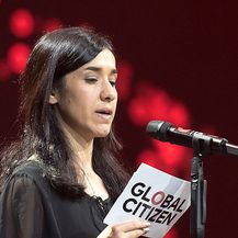 Nadia Murad (Foto: The Nobel Prize/Twitter)