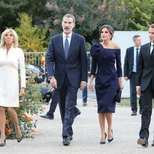 Brigitte Macron, kralj Felipe, kraljica Letizia i Emmanuel Macron