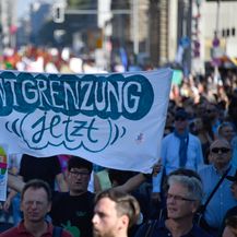 U Njemačkoj masovni prosvjed protiv ekstremne desnice (Foto: AFP)