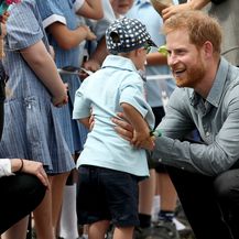 5-godišnji Luke Vincent žarko je želio pozdraviti princa Harryja