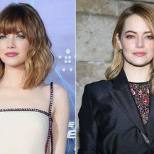 Emma Stone sa šiškama i bez njih