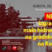 Poziv na prosvjed (Foto: Za radnički Karlovac)