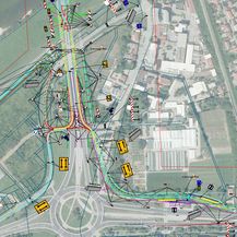 Ceste tijekom preuređenja rotora (FOTO: Screenshot/GradZagreb)