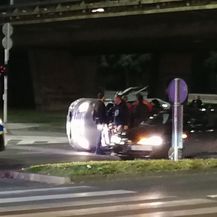 Prometna nesreća u Zagrebu (Foto: Dnevnik.hr)