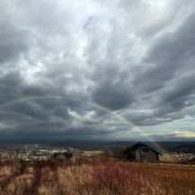 Duga nad Zagrebom (Robert Anic/PIXSELL)