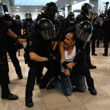 Prosvjed u Kataloniji (Foto: AFP) - 2