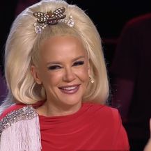 Zbor Supertalent, Maja Šuput plače (Foto: Screenshot Nova TV)
