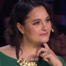 Zbor Supertalent, Martina Tomčić plače (Foto: Screenshot Nova TV)