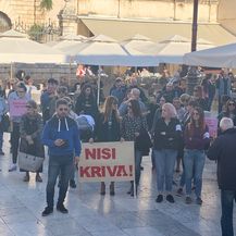Prosvjed Pravda za djevojčice u Zadru (Foto: Dnevnik.hr) - 3