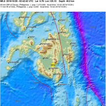 Potres na Filipinima (Foto: EMSC)