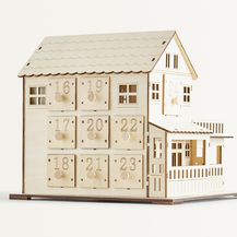 Adventski kalendar u obliku drvene kućice iz trgovine Zara Home - 3