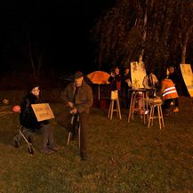 Obitelj Maršanić prosvjeduje na okretištu Prečko (Foto: Dnevnik.hr) - 2