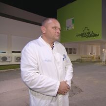 Josip Kolodziej, ravnatelj Opće bolnice Nova Gradiška, i Valentina Baus