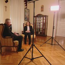 Nadbiskup mons. Mate Uzinić i Ana Malbaša - 2