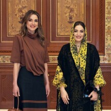 Kraljica Rania i Sayyida Ahad bint Abdullah